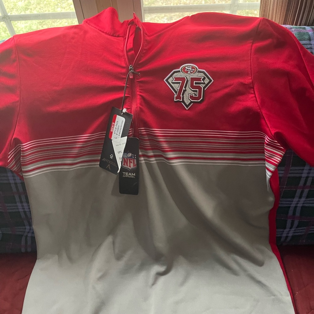 75th anniversary 49ers fleece